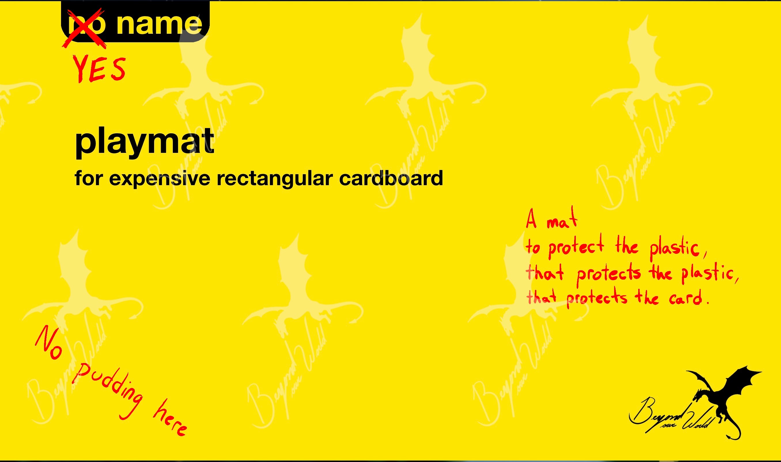 Yes Name - With Writting